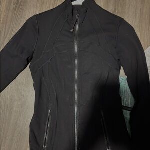 Lululemon Athletica Black Utility Jacket with Fitted Silhouette
